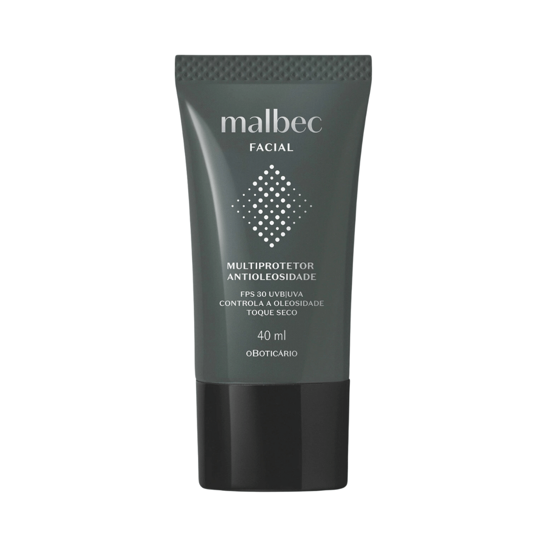 Multiprotetor Antioleosidade FPS30 Malbec Facial 40ml