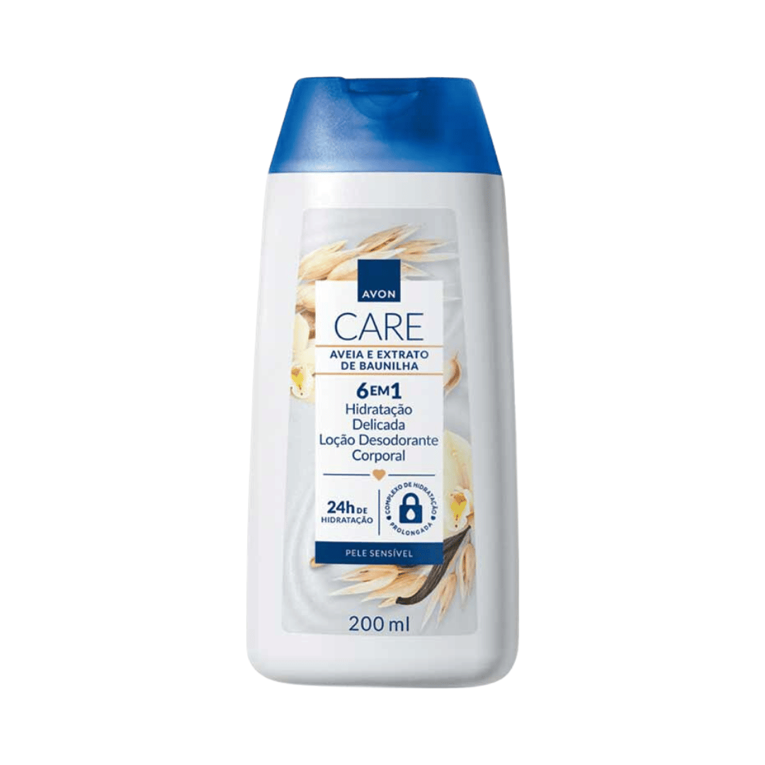 Loção Corporal Aveia e Extrato de Baunilha 200ml