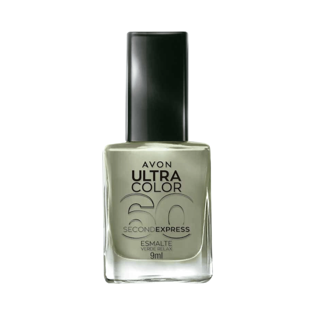 Esmalte Avon Ultra Color 60 Second Express Verde Relax