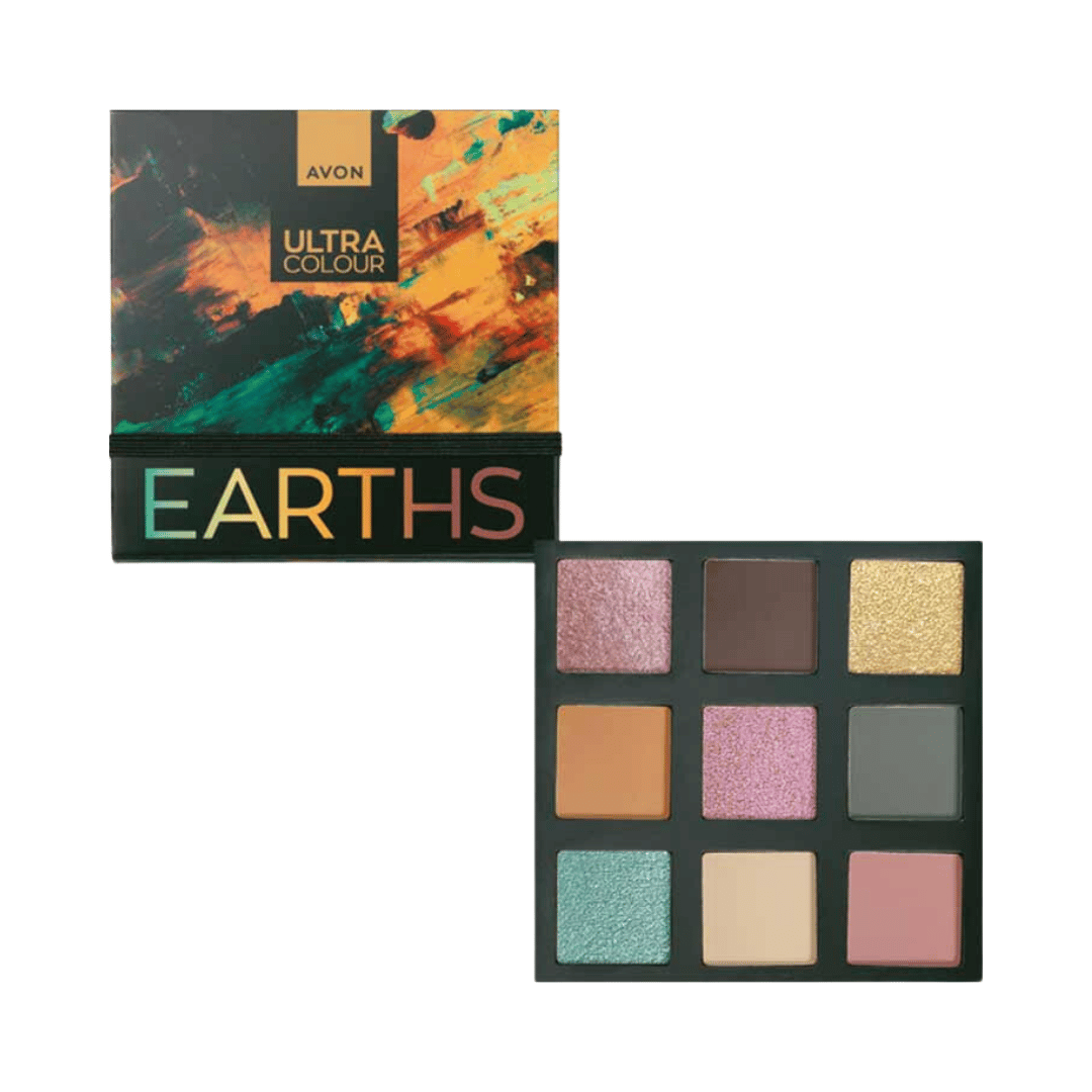 Paleta de Sombras para Olhos Earths Avon Ultra Color