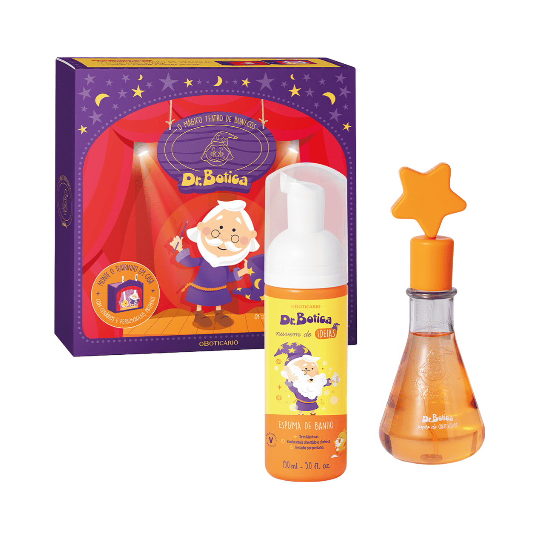 Kit Dr. Botica O Mágico Teatro de Bonecos (2 itens)