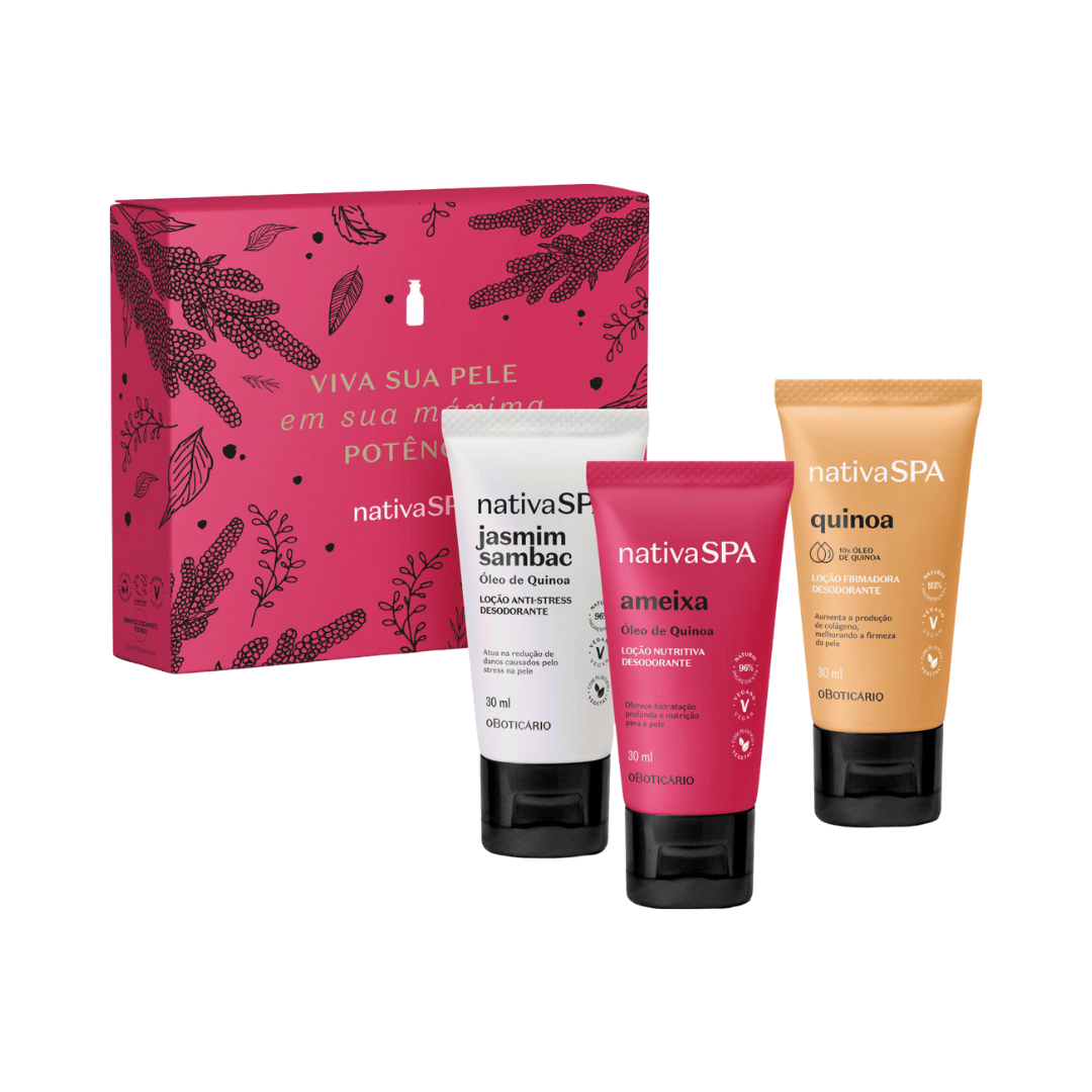 Kit Presente Nativa Spa (3 itens)