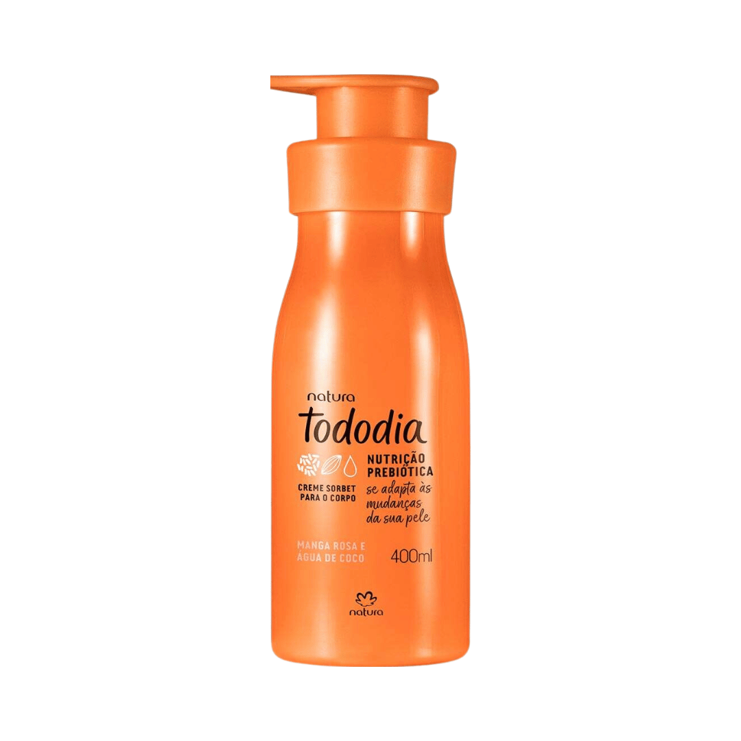 Sorbet Desodorante Nutritivo Para o Corpo Tododia Manga Rosa e Água de Coco 400ml