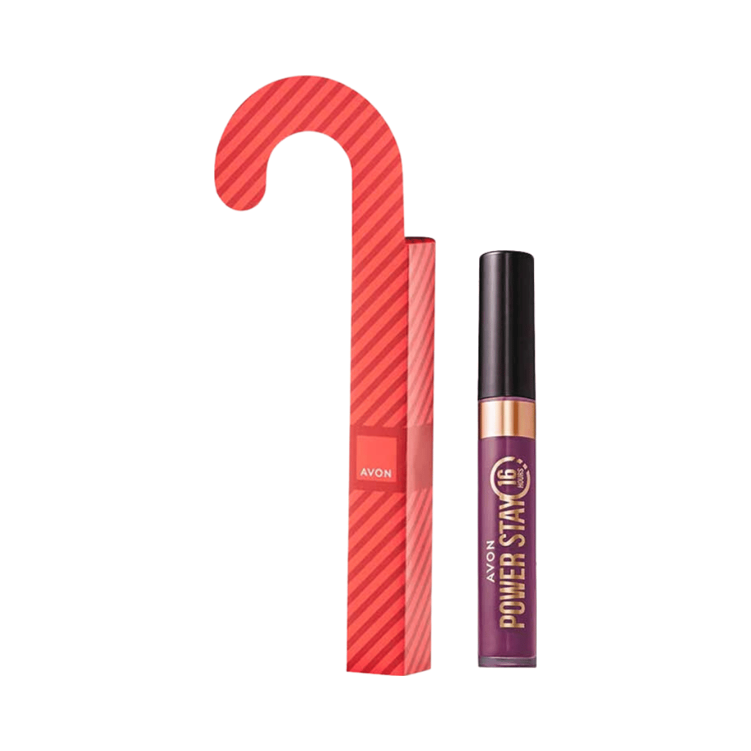 Presente Batom Power Stay Roxo Roxeando