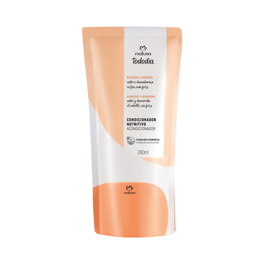 Refil Condicionador Nutritivo Todo Dia Pêssego e Amêndoa 280ml