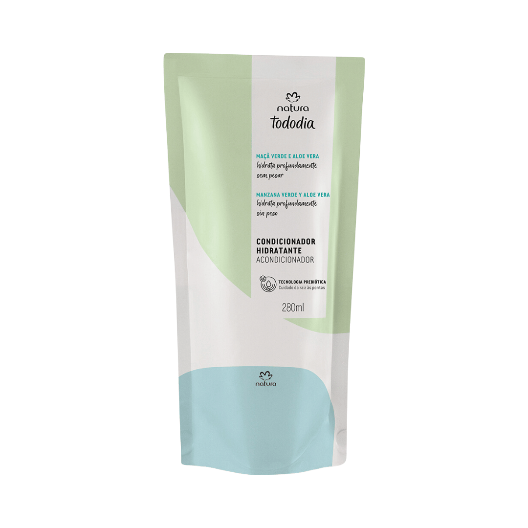 Refil Condicionador Hidratante Todo Dia Maçã Verde e Aloe Vera 280ml