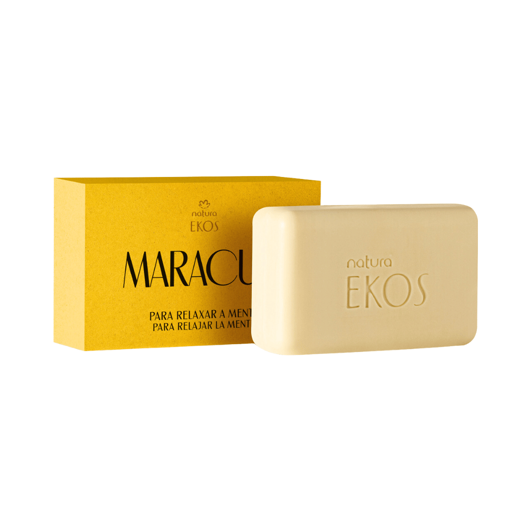 Sabonete em Barra Puro Vegetal Ekos Maracujá 100g