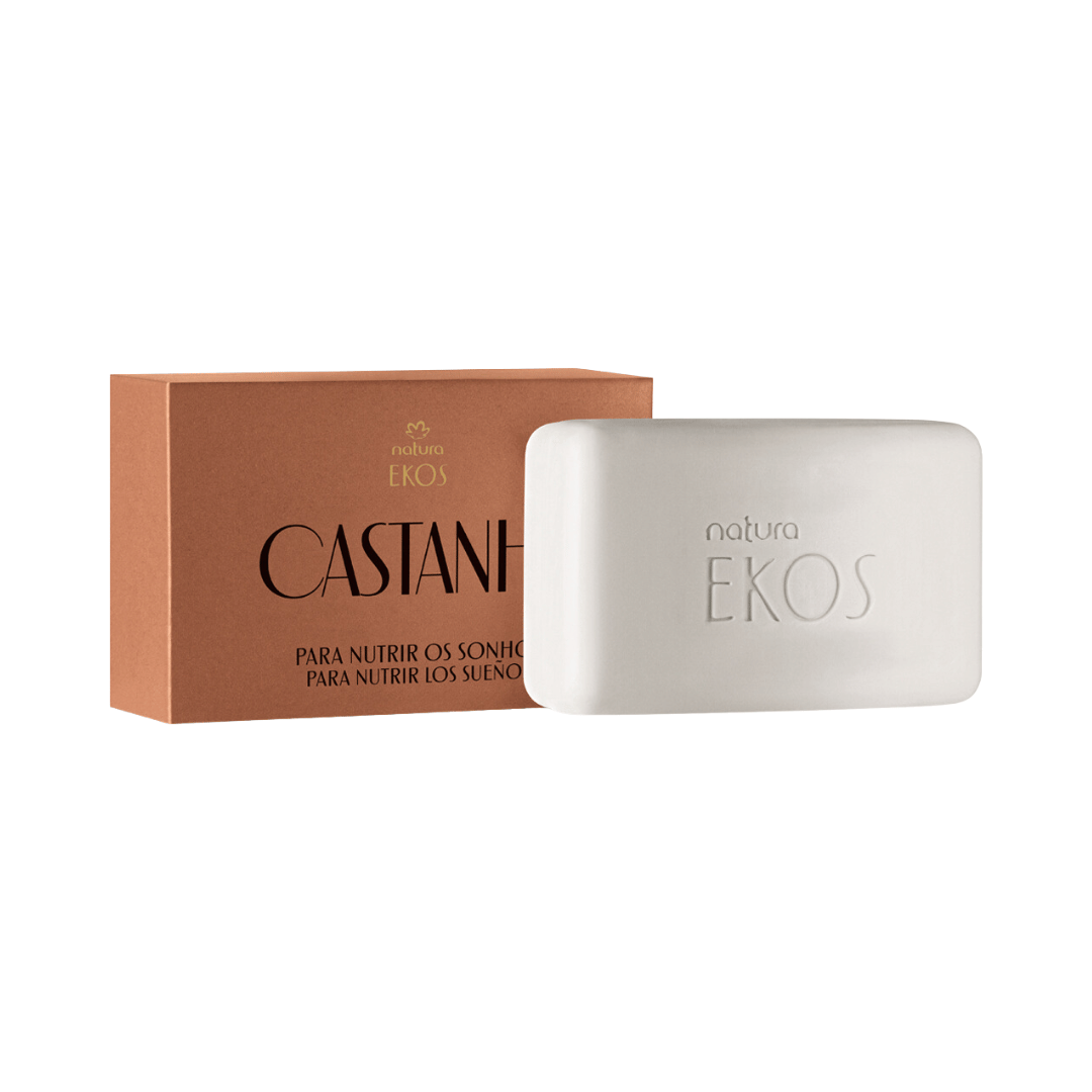Sabonete em Barra Puro Vegetal Ekos Castanha 100g