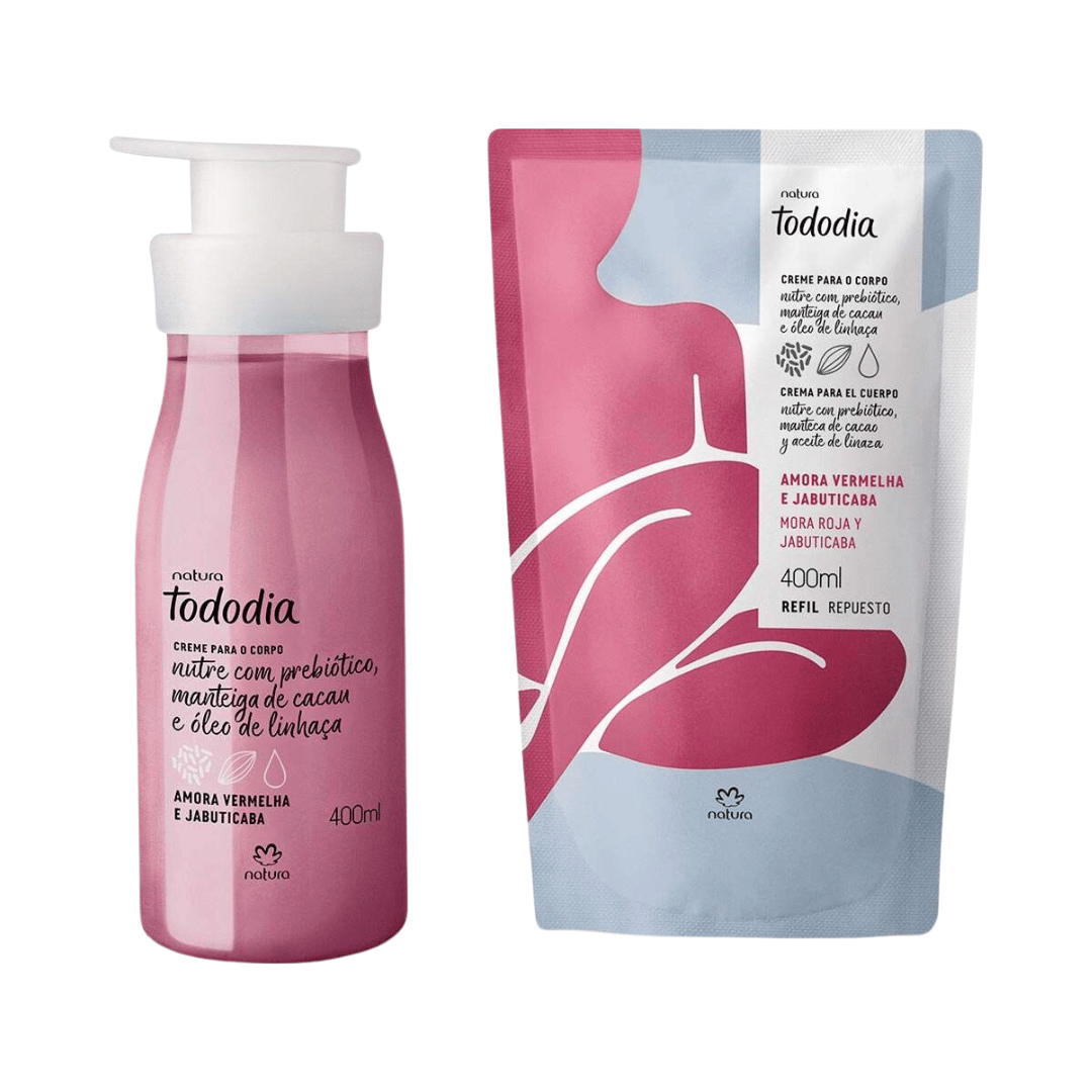 Kit Todo Dia Amora Vermelha e Jabuticaba
