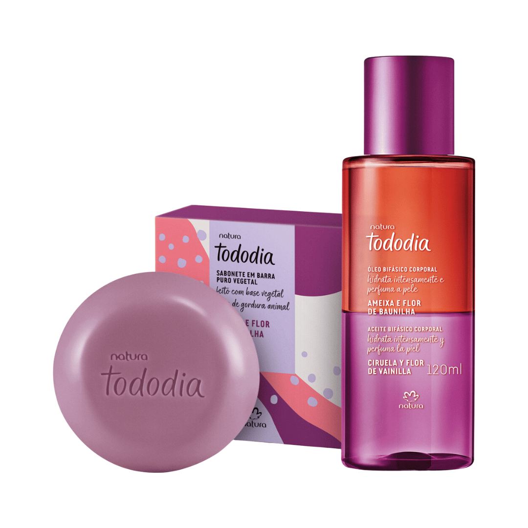 Kit Todo Dia Ameixa e Flor de Baunilha