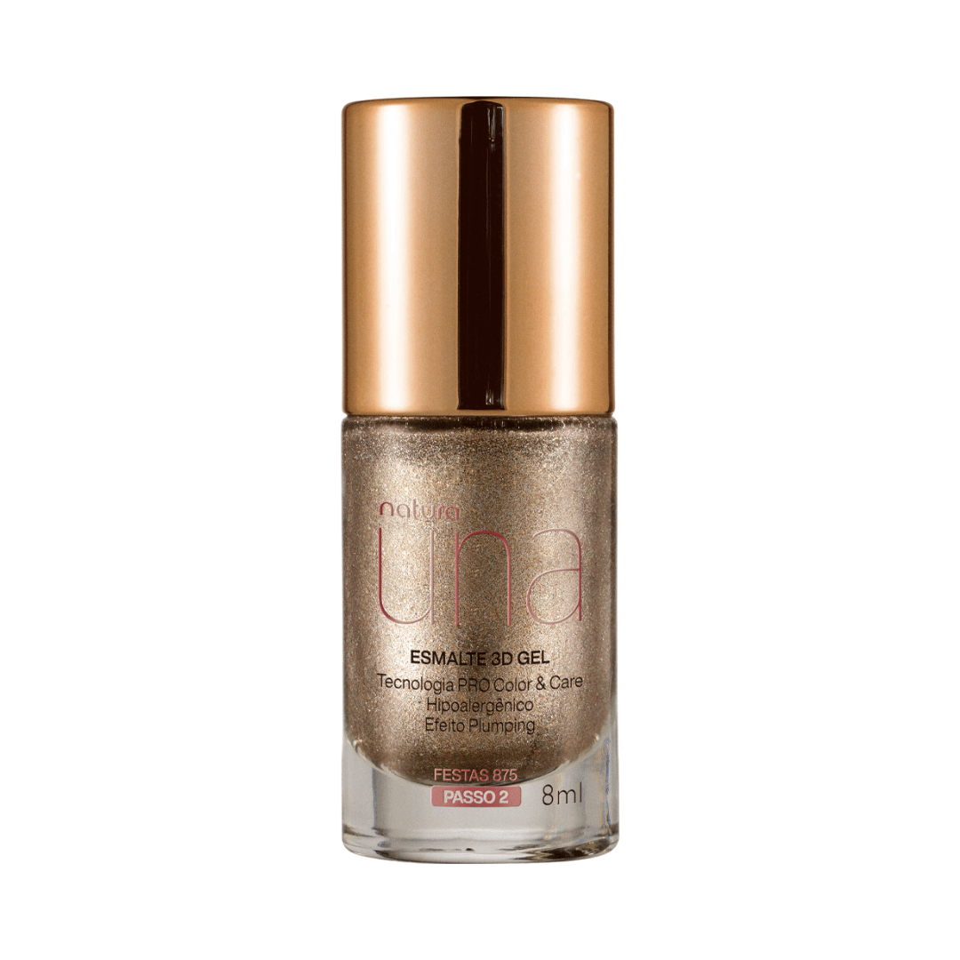 Esmalte 3D Gel Una - Festas 875