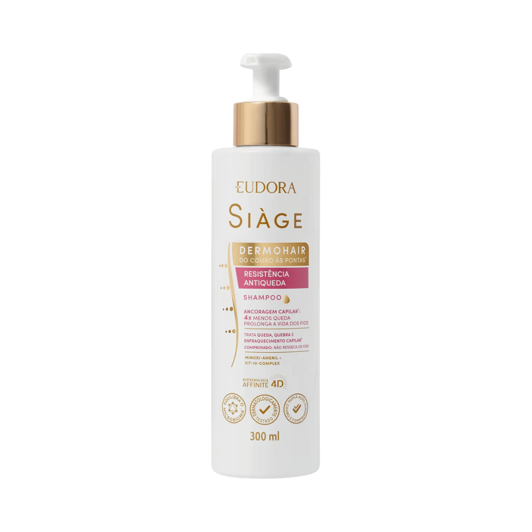 Shampoo Siàge Dermo Hair Resistência Antiqueda 300ml