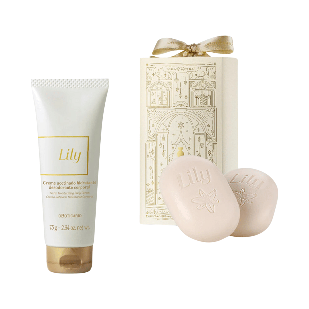 Kit Presente Natal Lily Autocuidado (3 itens)