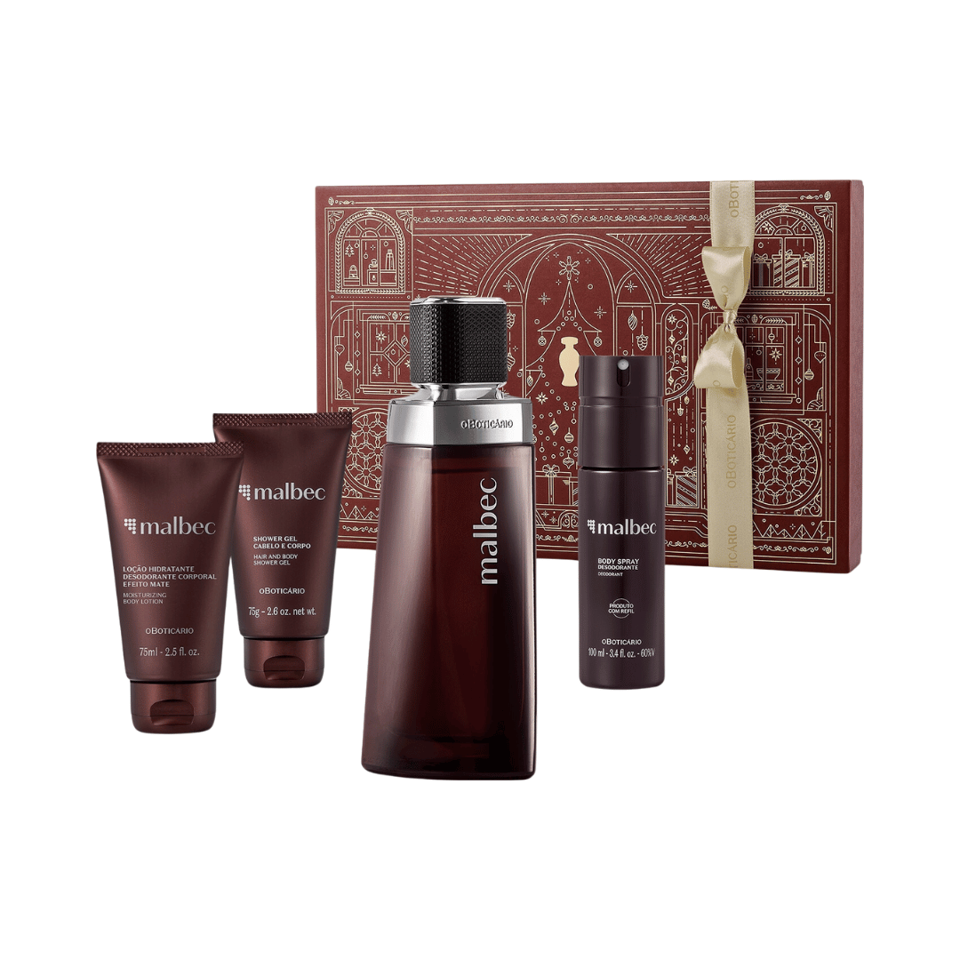 Kit Presente Natal Malbec (4 itens)