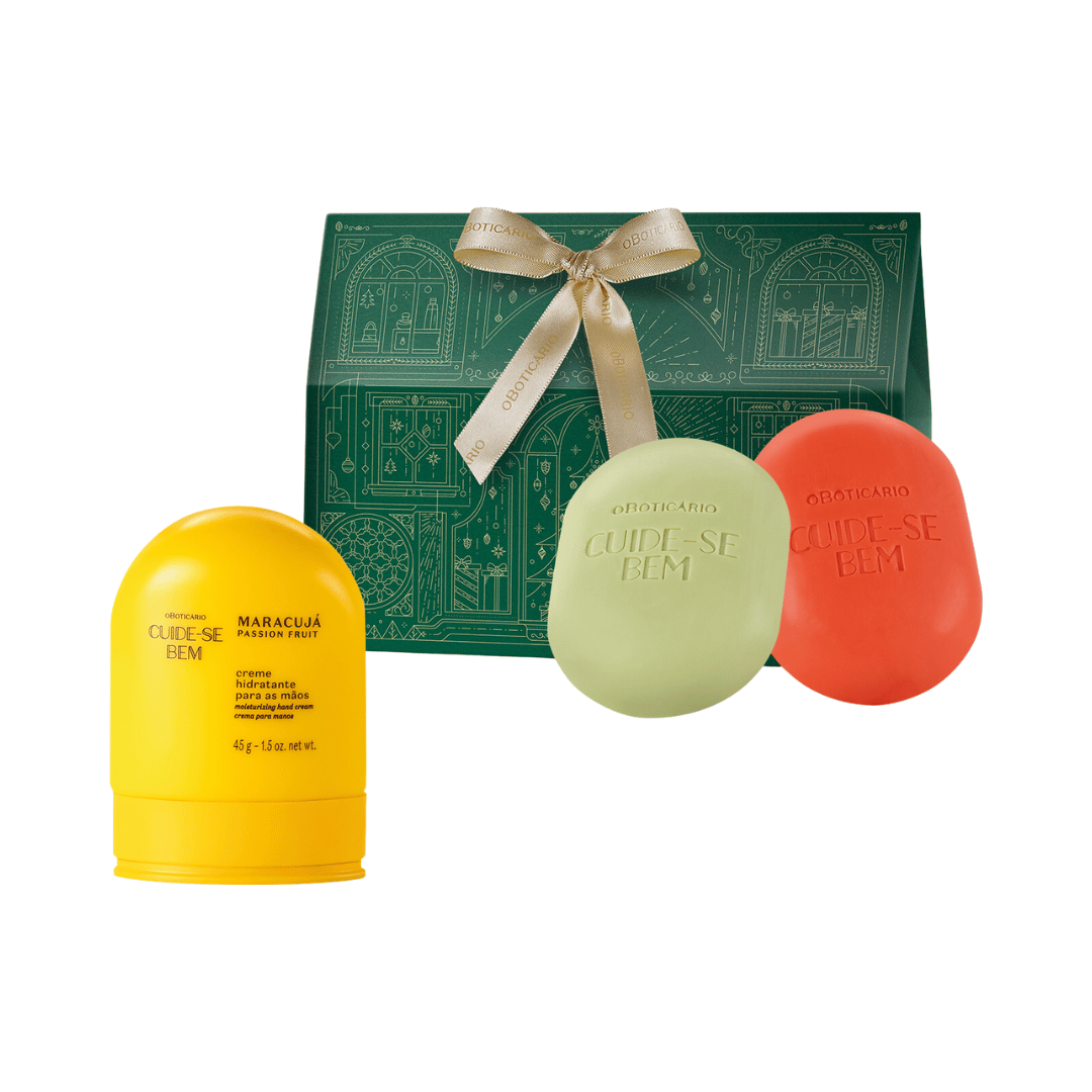 Kit Presente Natal Cuide-se Bem Feira (3 itens)
