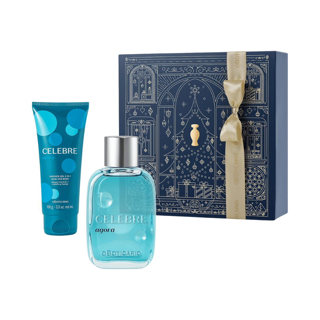 Kit Presente Natal Celebre Agora Masculino (2 itens)