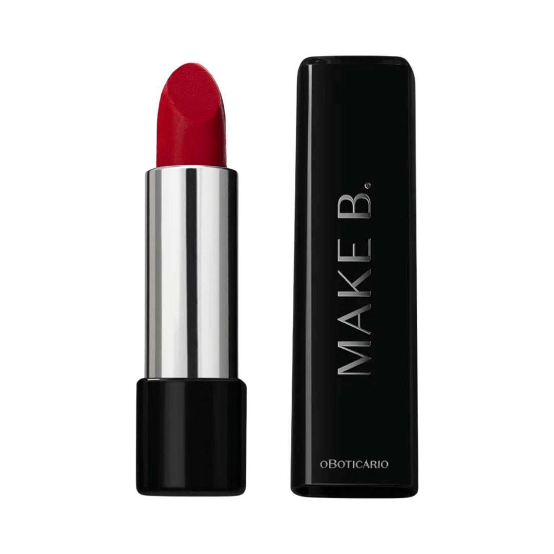 Batom Vermelho Don´t Touch, It´s Art Make B. By Narcisa