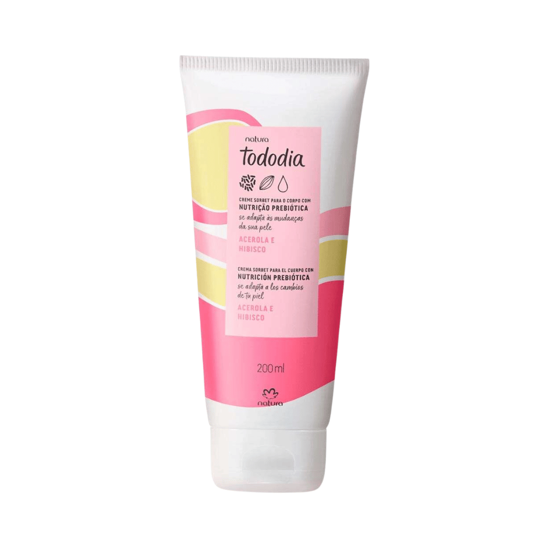 Sorbet Desodorante Nutritivo para o Corpo Todo Dia Acerola e Hibisco 200ml