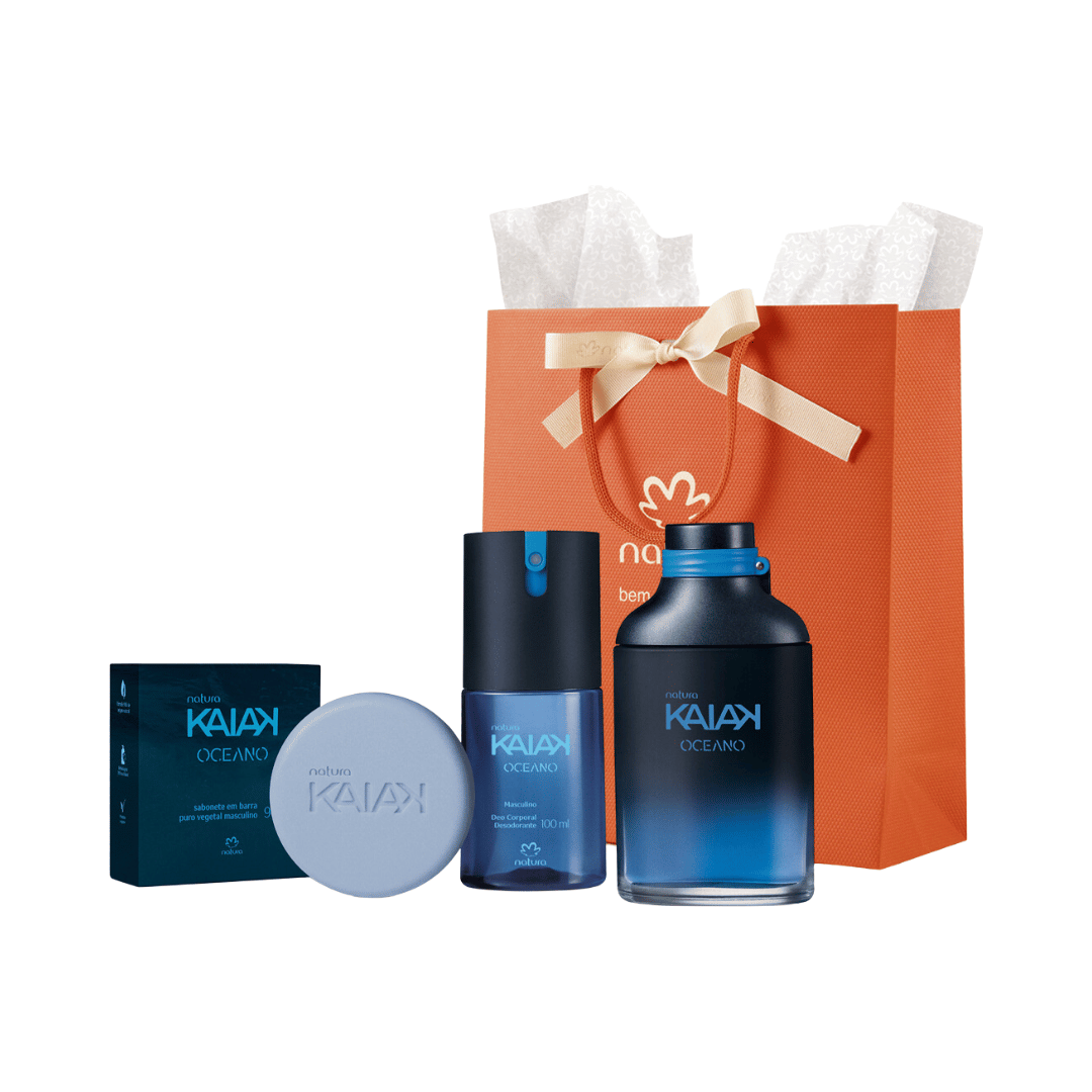Presente Natura Kaiak Oceano Masculino Completo