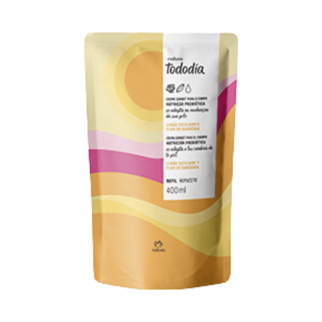 Refil Sorbet Desodorante Nutritivo para o Corpo Todo Dia Limão Siciliano e Flor de Gardênia 400ml