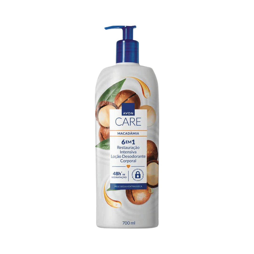 Loção Desodorante Corporal Avon Care Macadâmia 700ml