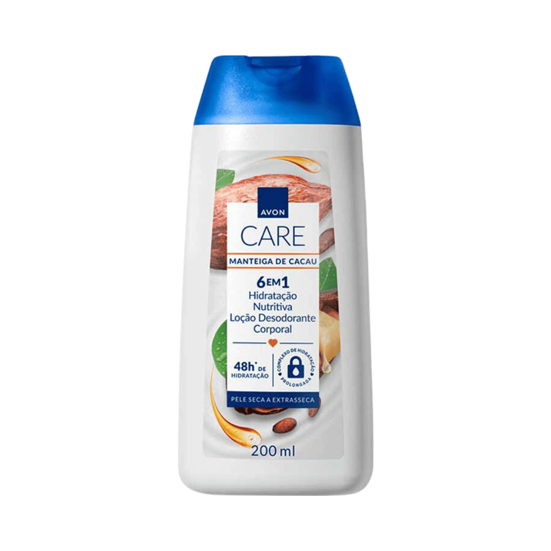 Loção Desodorante Corporal Avon Care Manteiga de Cacau 200ml
