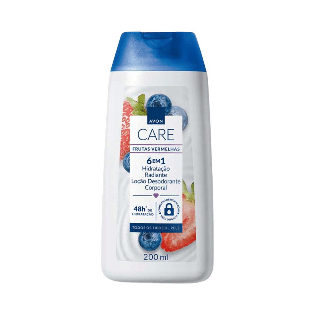 Loção Desodorante Corporal Avon Care Frutas Vermelhas 200ml
