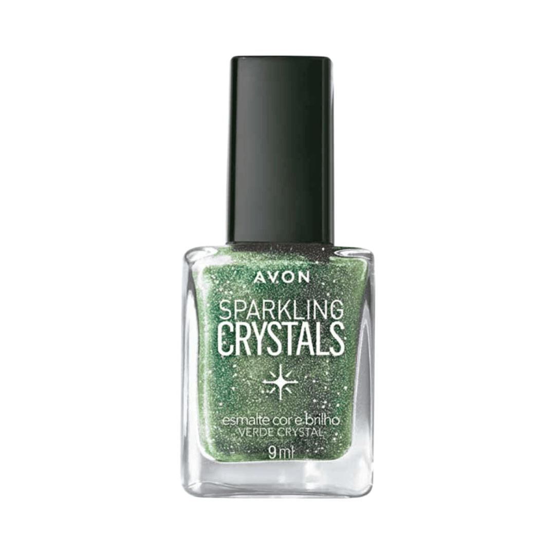 Esmalte Sparkling Verde Crystal