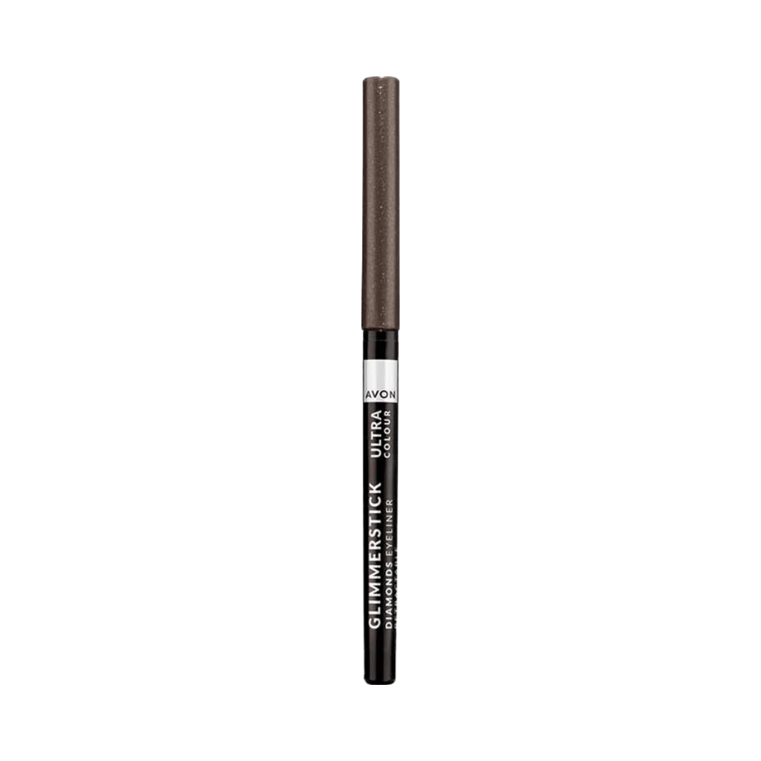 Delineador Retrátil Para Olhos - Prata Metálico