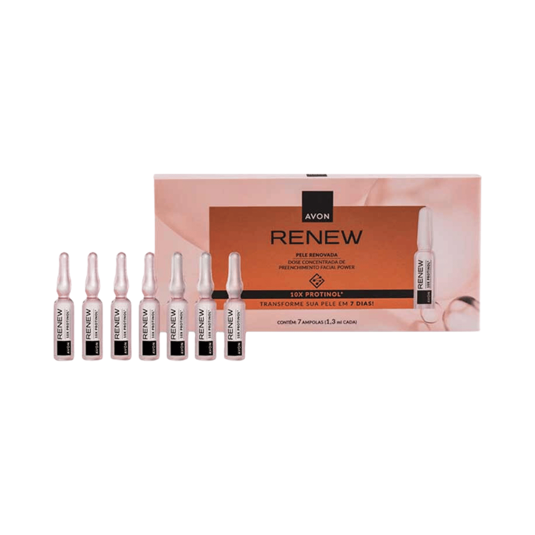 Ampolas Renew Restauração Facial 7 Unidades
