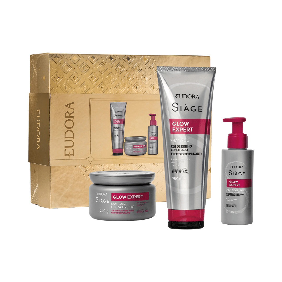 Kit Eudora Siàge Glow Expert - Natal 2024 (3 Itens)