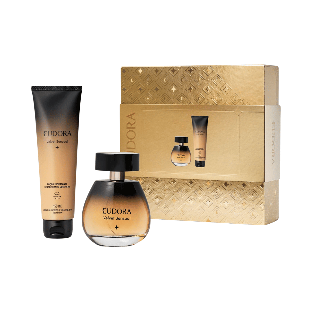 Kit Eudora Velvet Sensual - Natal 2024 (2 Itens)