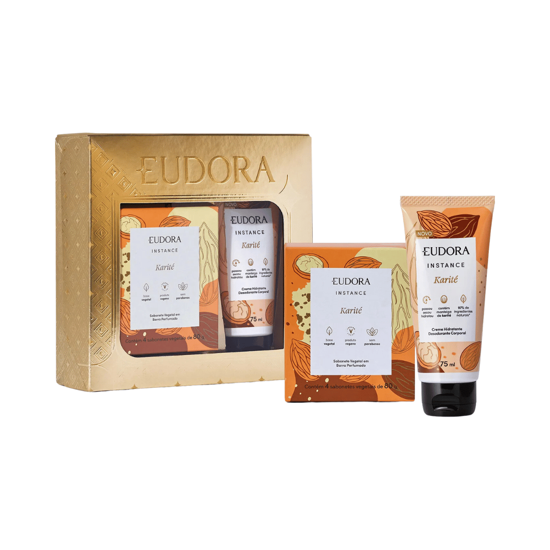 Kit Eudora Instance Karité - Natal 2024 (2 Itens)