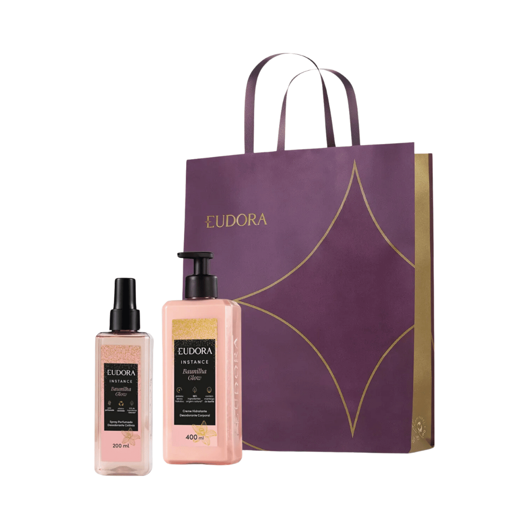 Presente Instance Baunilha Glow Loção + Spray