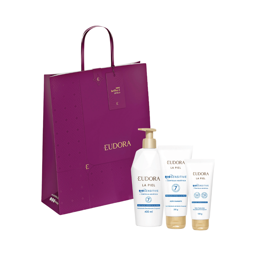 Combo Eudora La Piel Biosensitive - Natal 2024 (3 Itens)
