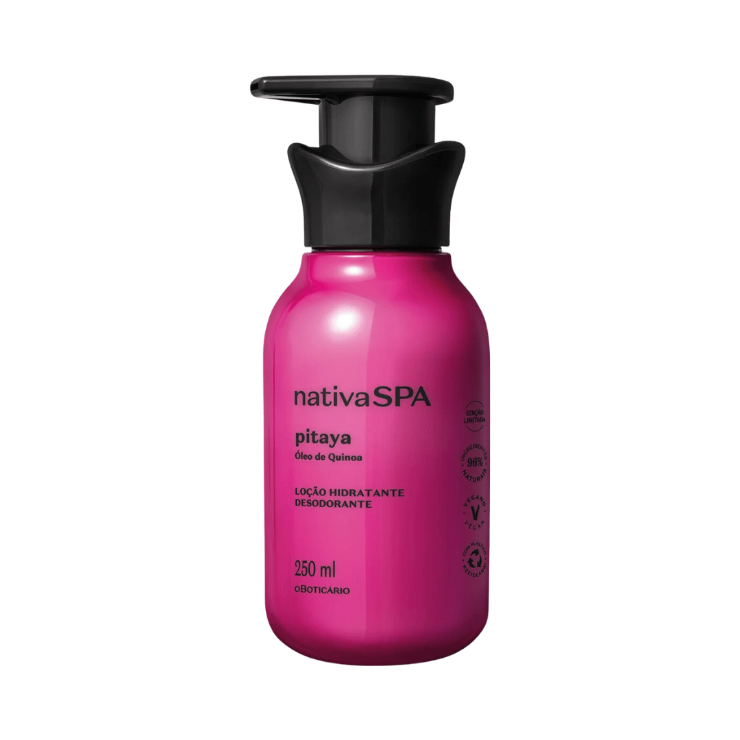 Loção Hidratante Desodorante Corporal Nativa SPA Pitaya 250ml