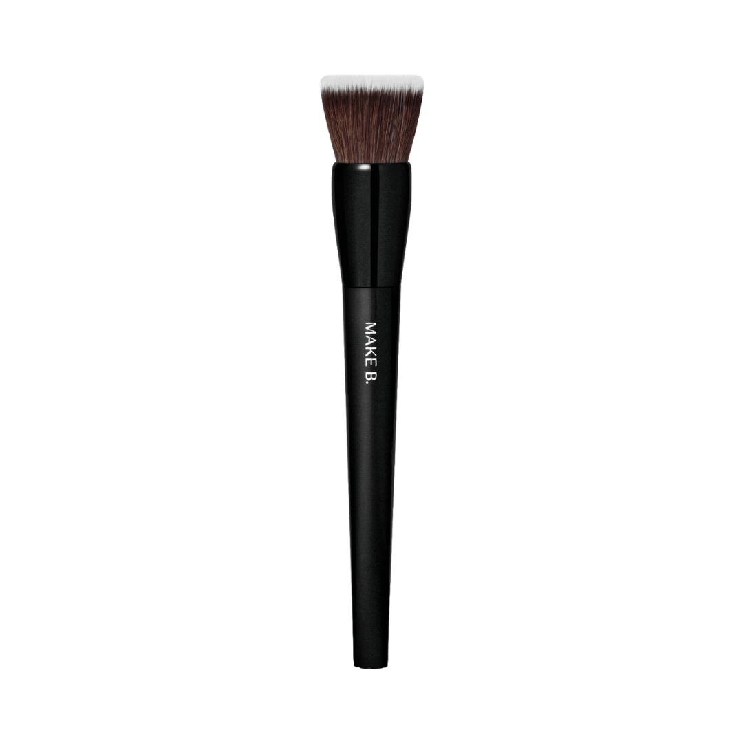 Pincel de Maquiagem Acessível Articulado Base Duo Fiber Make B.