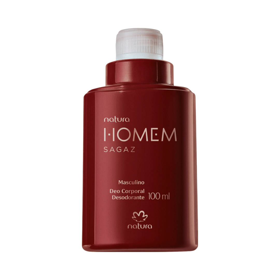 Refil Desodorante Corporal Natura Homem Sagaz 100ml
