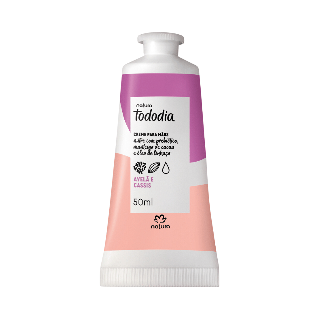 Creme Nutritivo para Mãos Todo Dia Avelã e Cassis 50ml