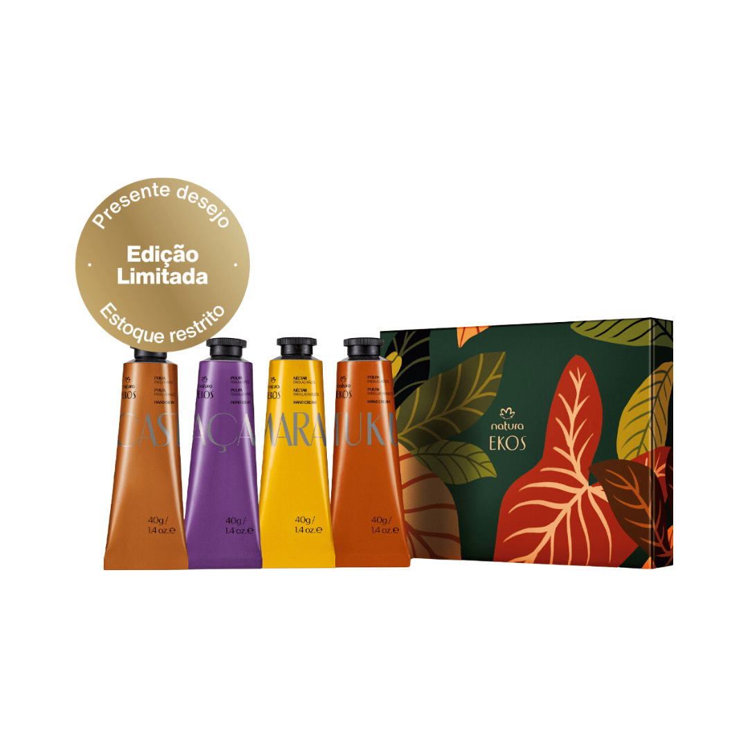 Presente Natura Ekos Polpa Mãos