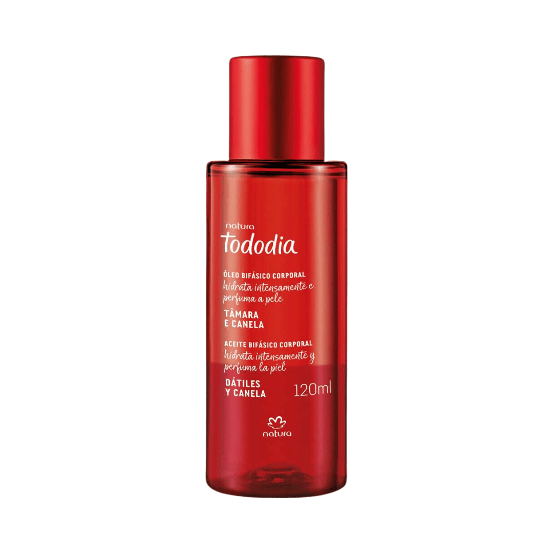 Óleo Bifásico Corporal Todo Dia Tâmara e Canela 120ml