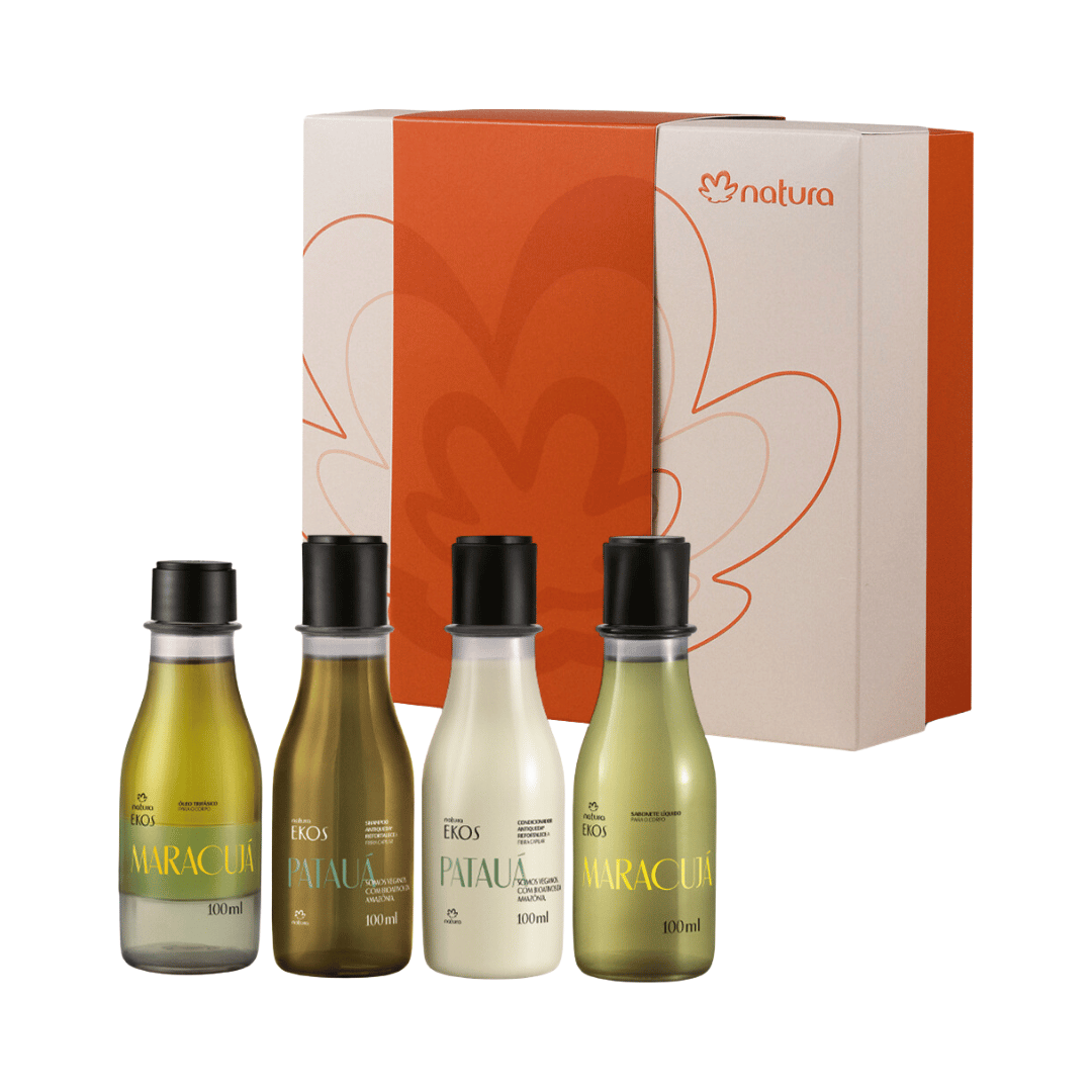 Presente Natura Ekos Cabelo e Corpo Miniaturas