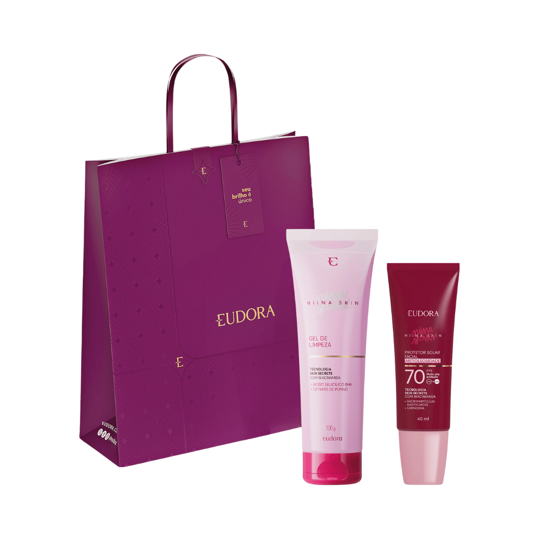 Presente Niina Skin Protetor + Cleansing Gel