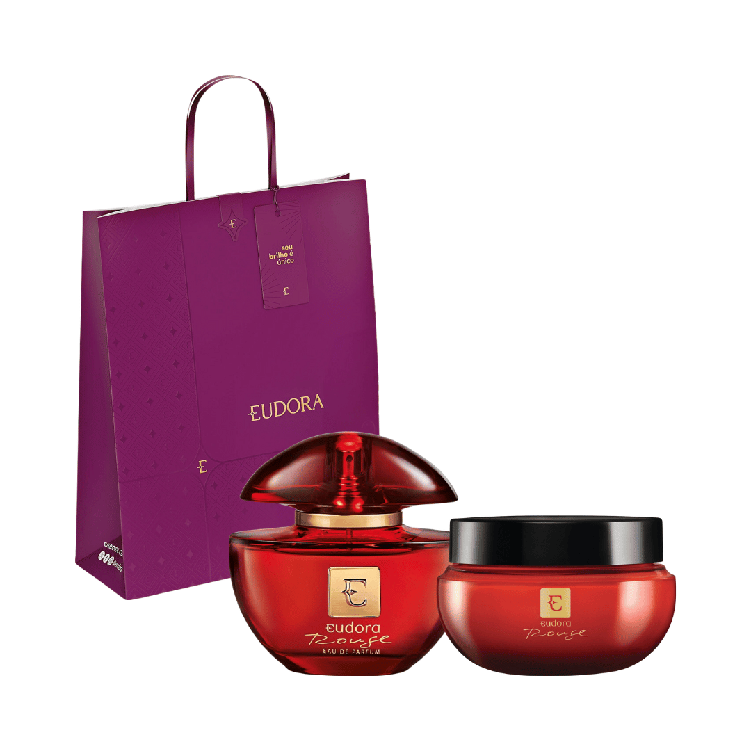 Presente Eudora Edp Rouge Deo Colônia + Loção