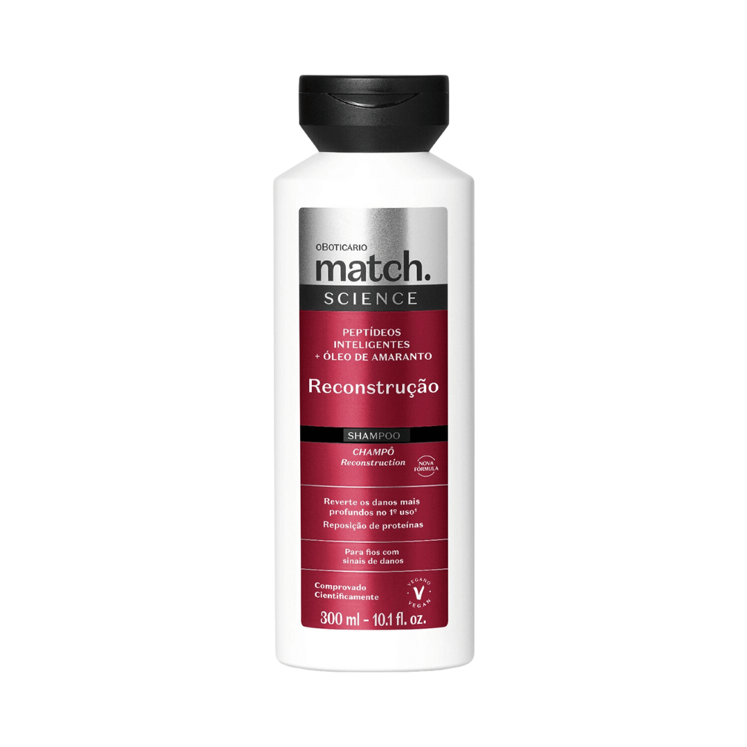 Shampoo Match Science Reconstrução 300ml