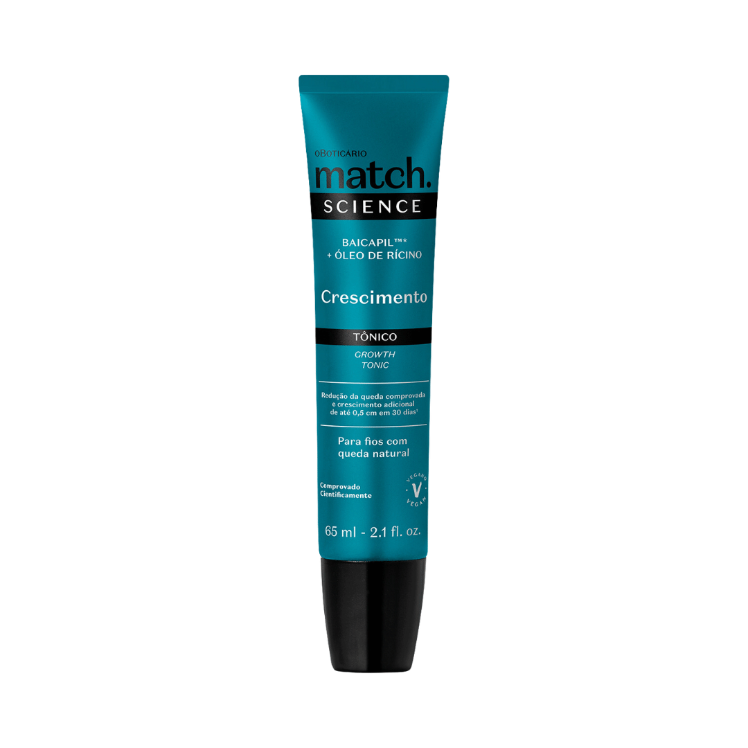 Tônico Capilar Match Science Crescimento 65ml