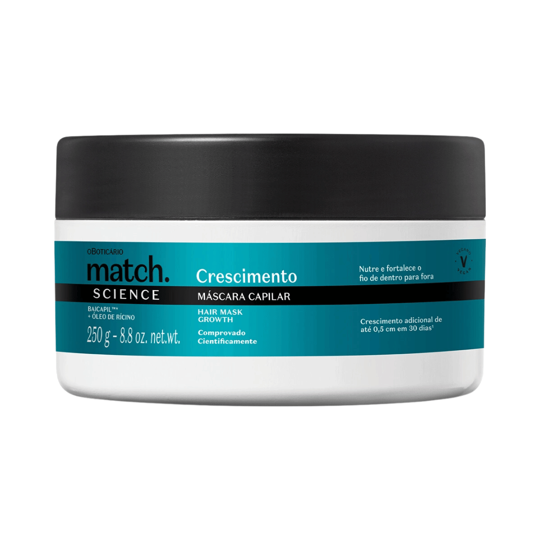 Máscara Capilar Match Science Crescimento 250g