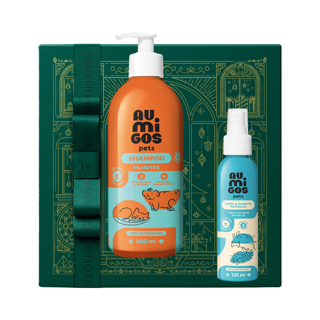 Kit Presente Natal Au Migos Pets Adultos