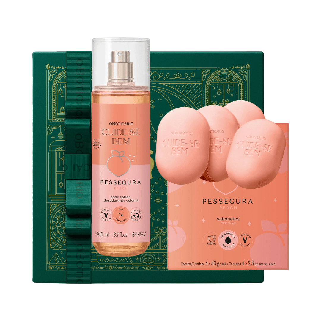 Kit Presente Natal Cuide-Se Bem Pessegura