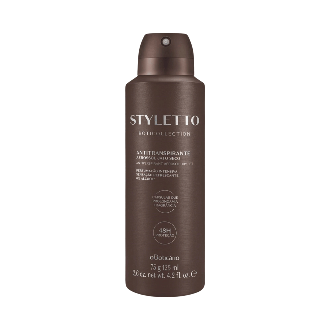 Desodorante Antitranspirante Aerossol Boticollection Styletto 75g/125ml